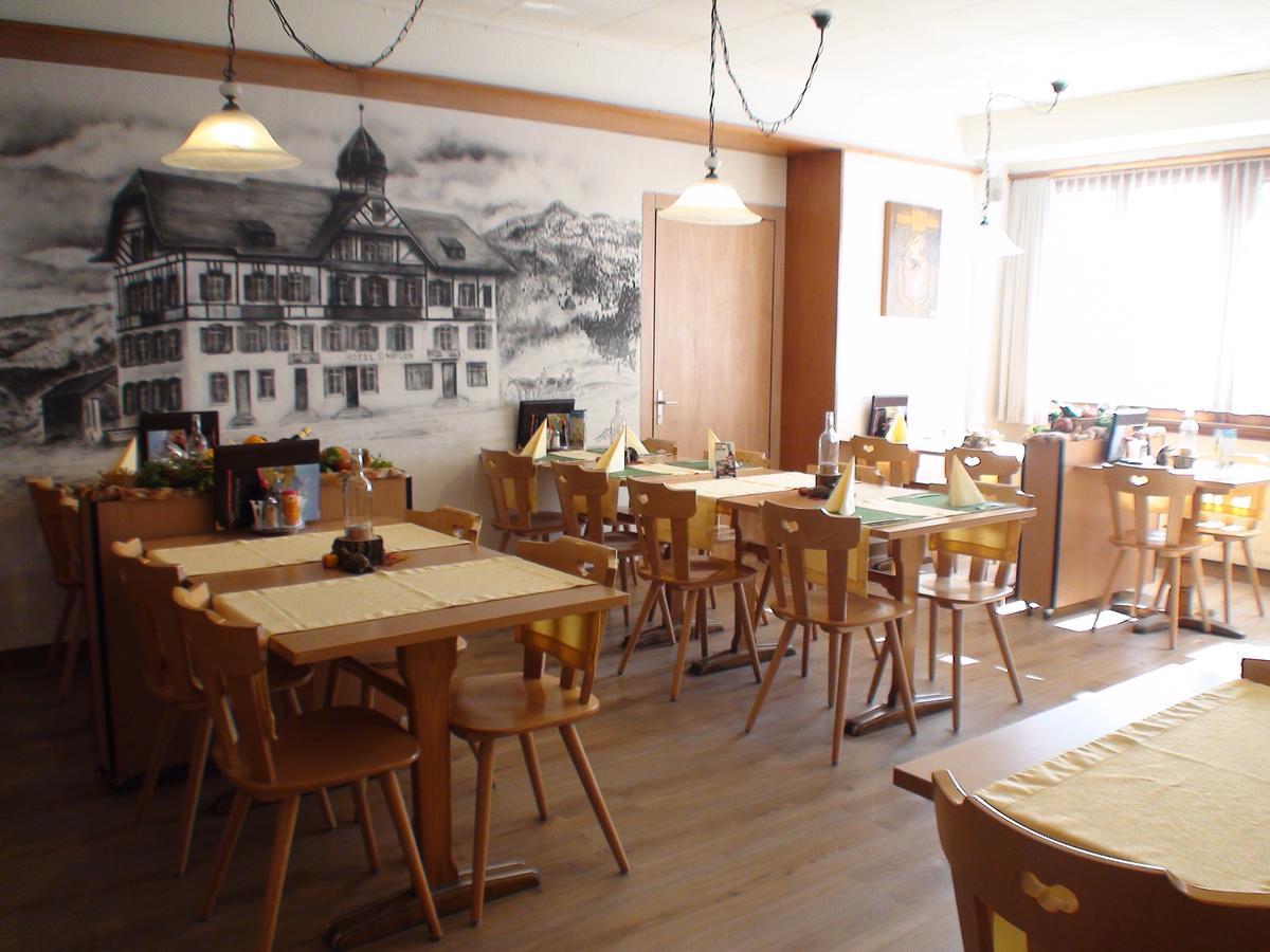 Hotel Restaurant Simplon Frutigen Luaran gambar