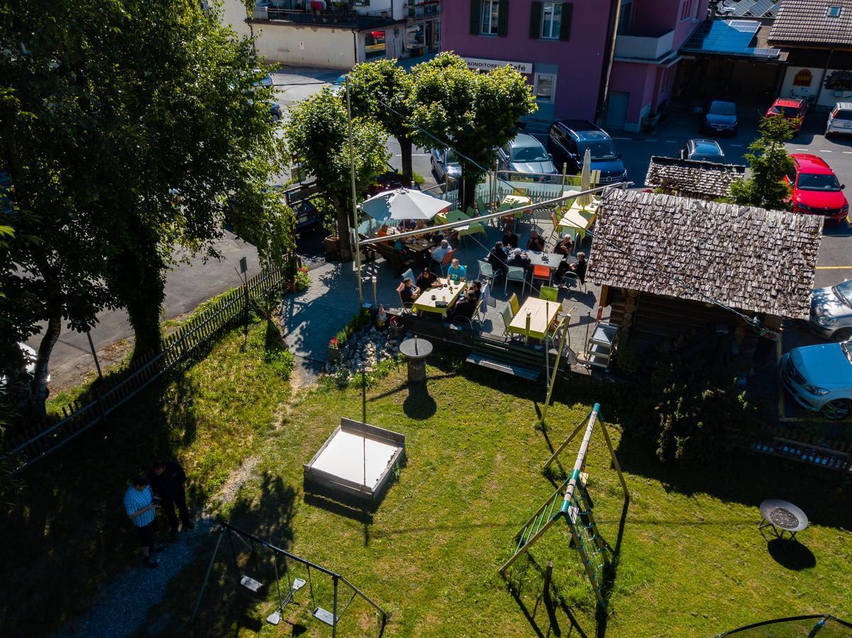 Hotel Restaurant Simplon Frutigen Luaran gambar