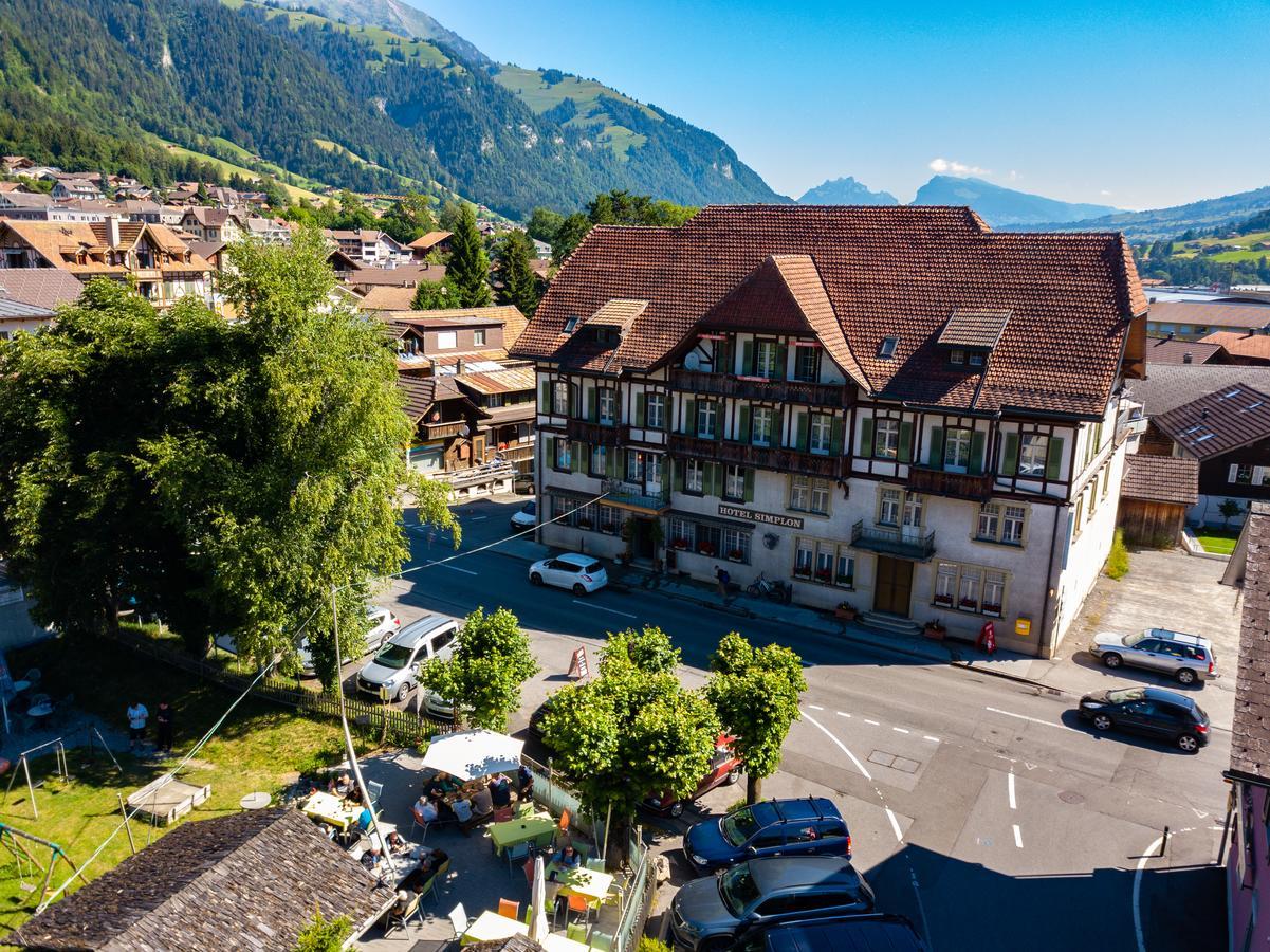 Hotel Restaurant Simplon Frutigen Luaran gambar