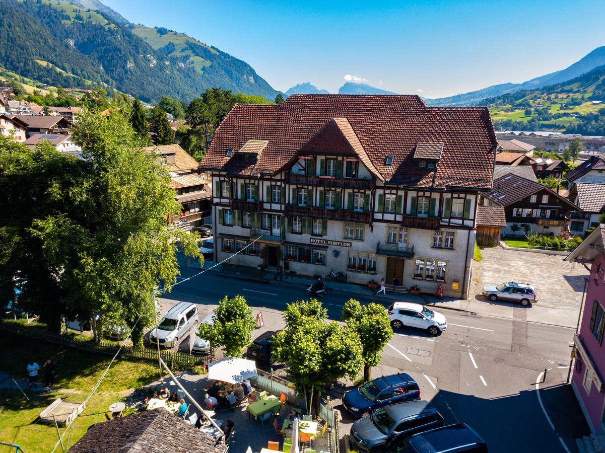 Hotel Restaurant Simplon Frutigen Luaran gambar
