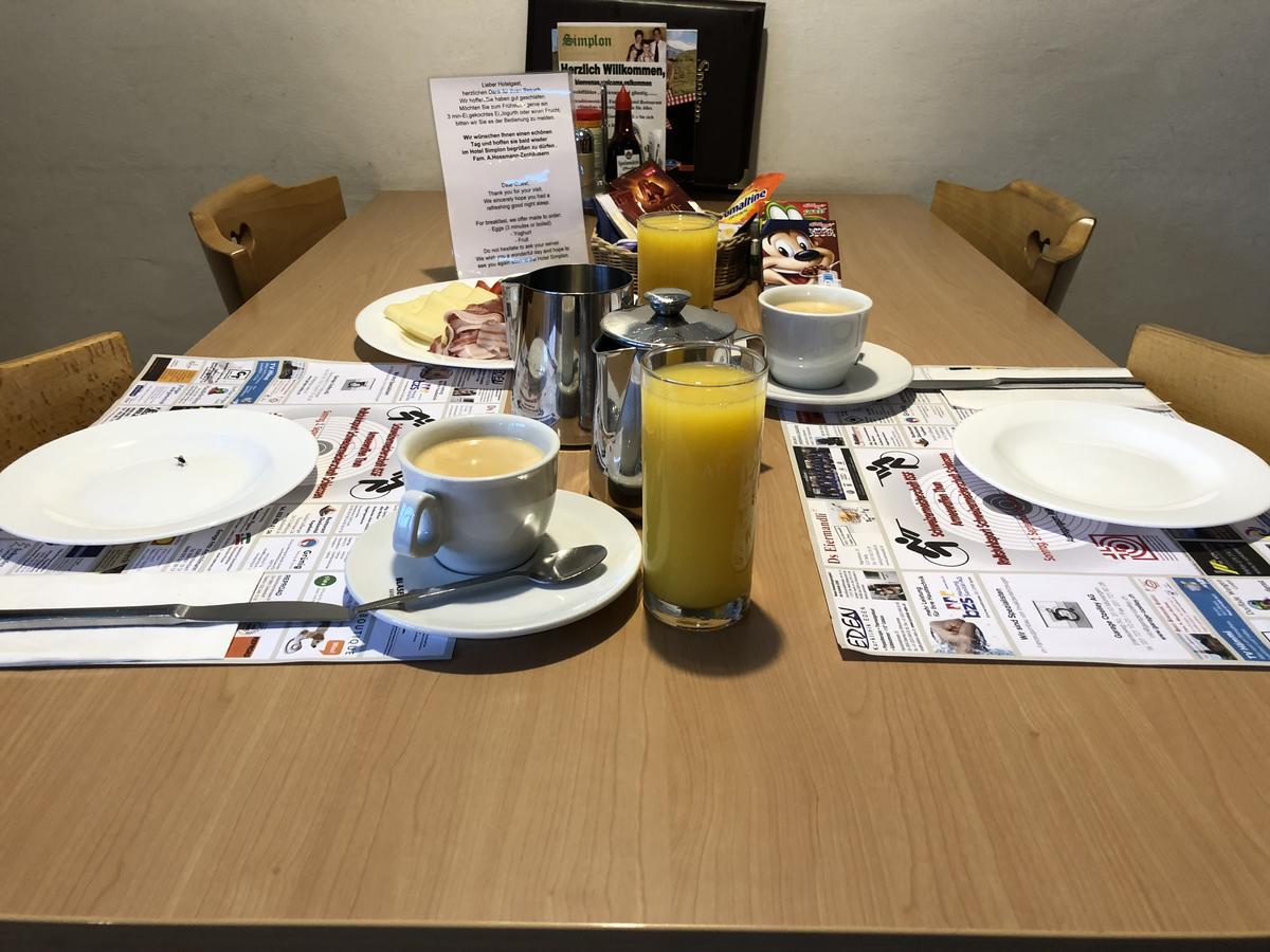 Hotel Restaurant Simplon Frutigen Luaran gambar